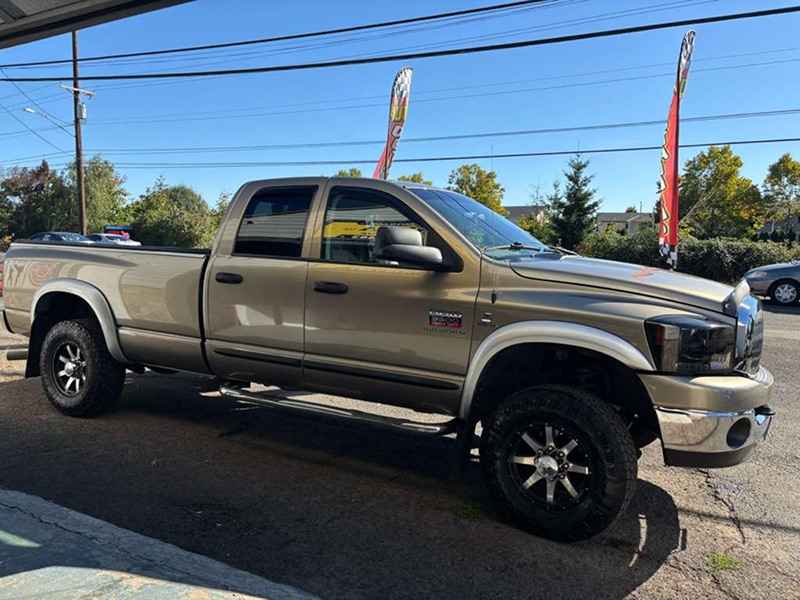Detailed Ram pickup truck outside Pacos Washer