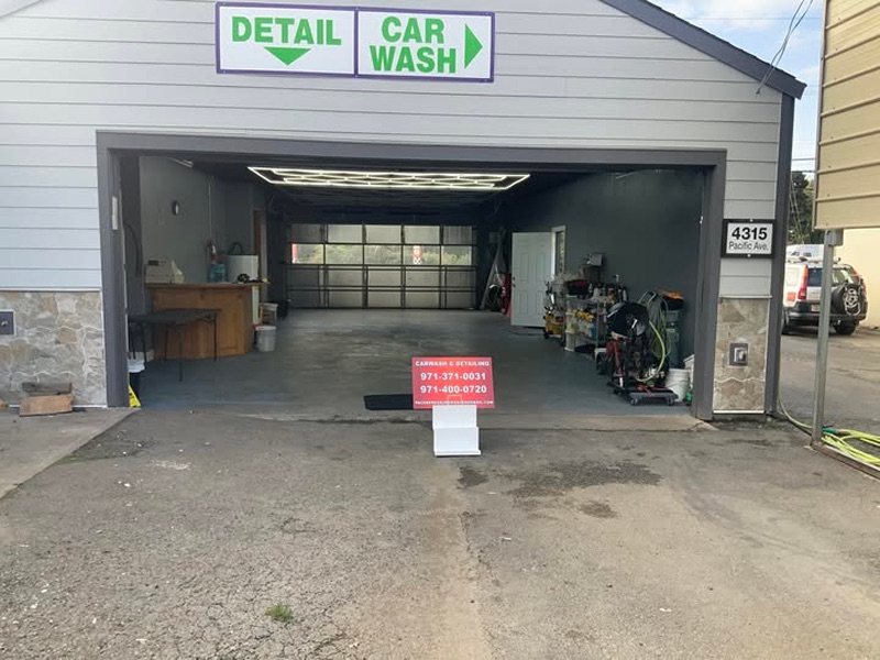 Pacos Washer detailing shop in Forest Grove